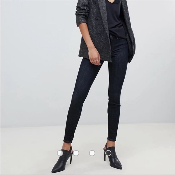 All Saints grace skinny jeans in indigo blue Size 27 Sold Out ! - Picture 2 of 16